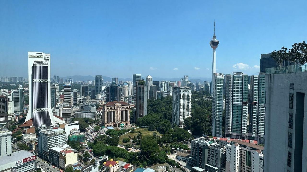 쿠알라룸푸르 Skyline View In Bukit Bintang The Robertson 42F 아파트 외부 사진