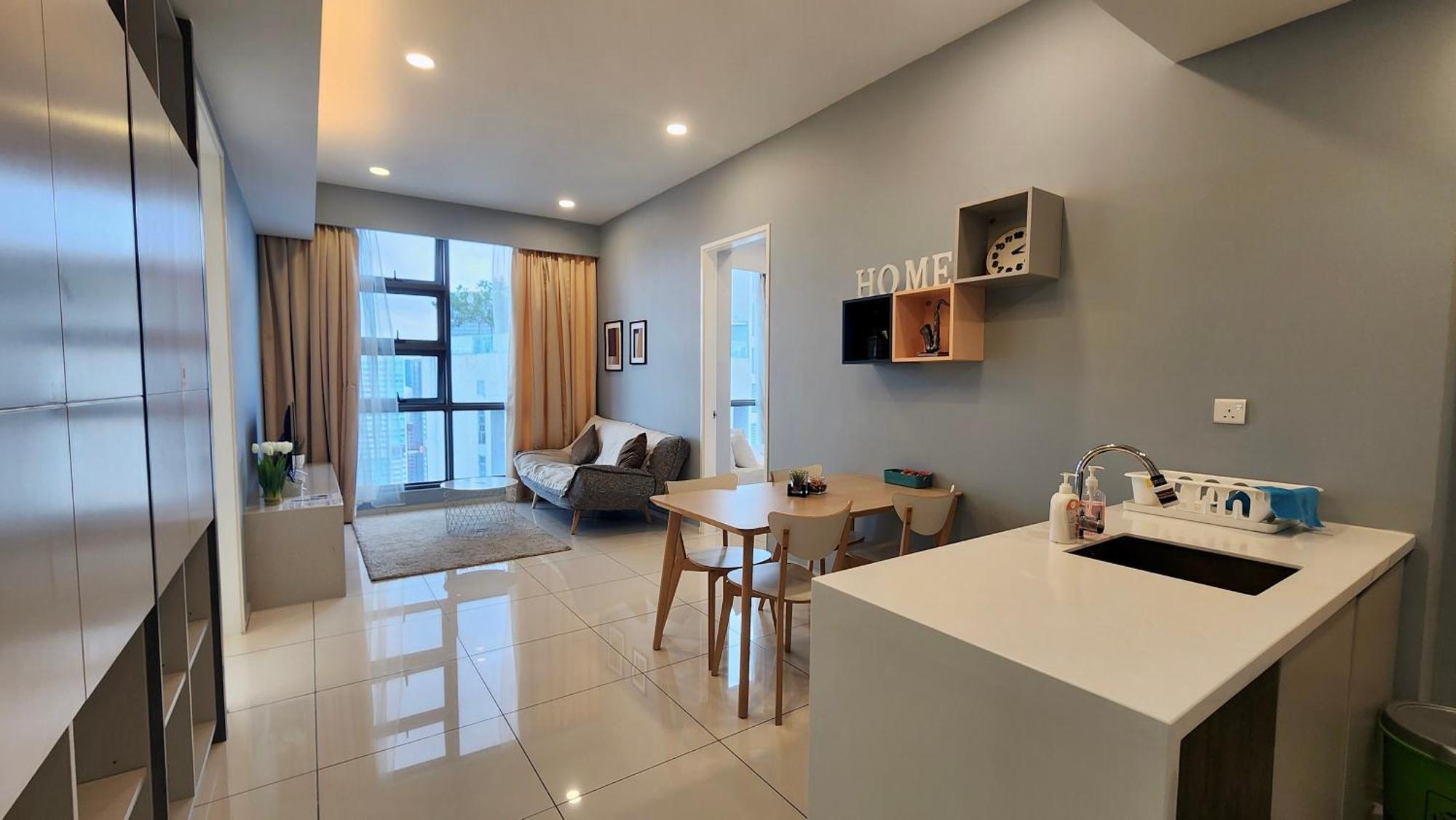 쿠알라룸푸르 Skyline View In Bukit Bintang The Robertson 42F 아파트 외부 사진