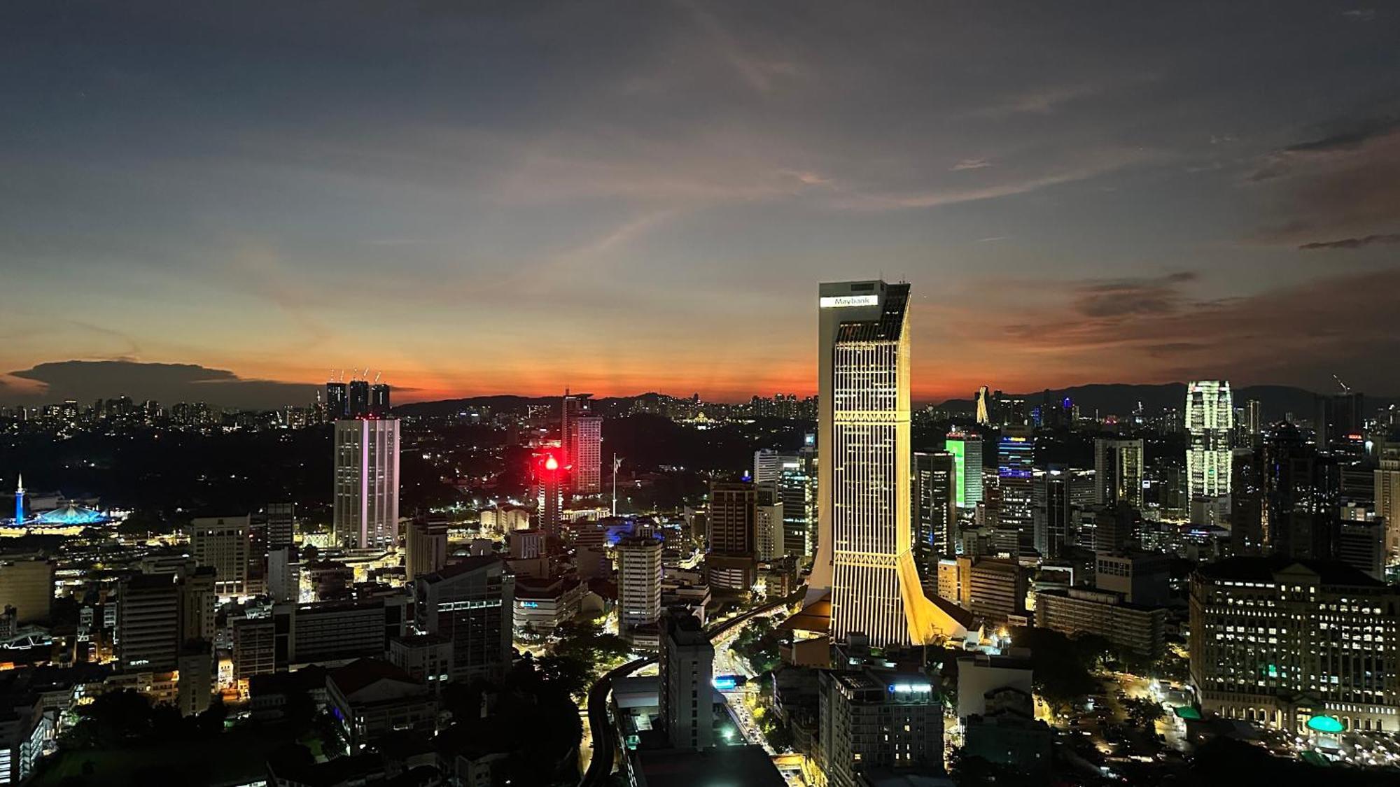 쿠알라룸푸르 Skyline View In Bukit Bintang The Robertson 42F 아파트 외부 사진