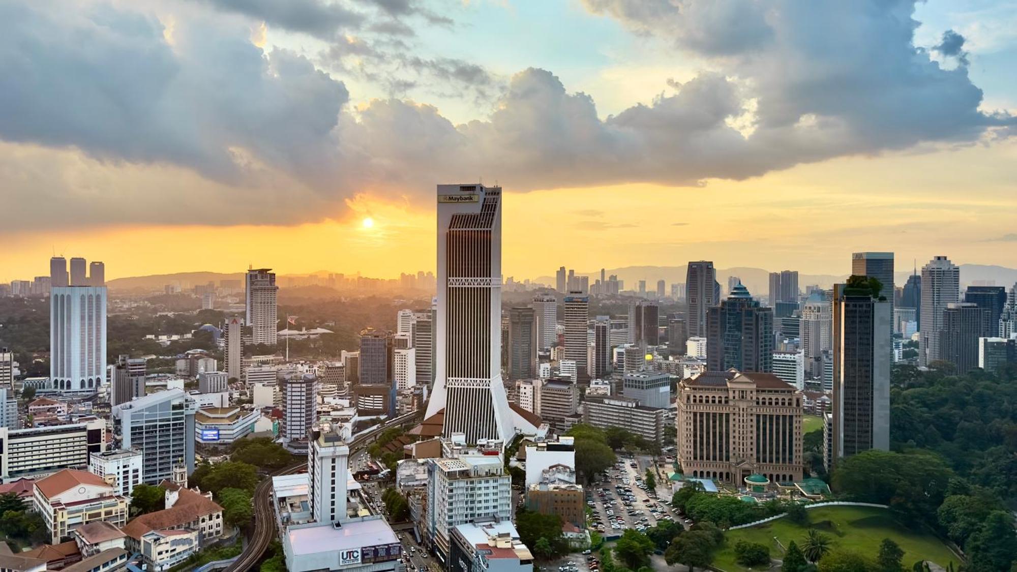 쿠알라룸푸르 Skyline View In Bukit Bintang The Robertson 42F 아파트 외부 사진